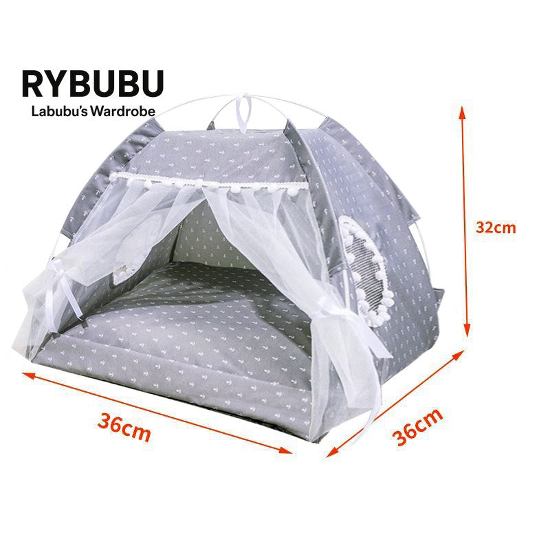 20Cm cotton doll bed furniture tent play house bjd small nest doll cute scene arrangement storage