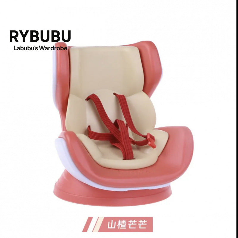 RYBUBU Doll Car Seat Display – Safety Style Accessory for Plush Toys