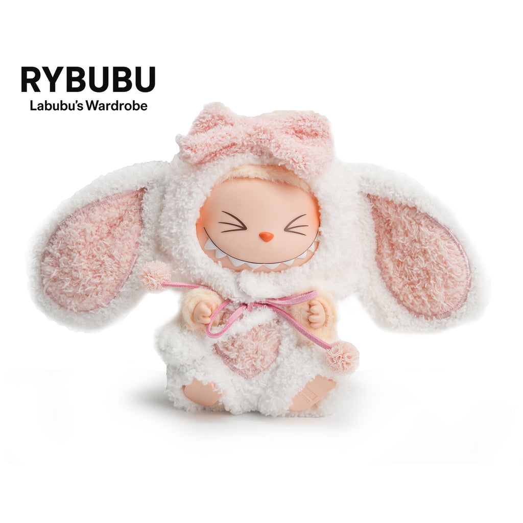 RYBUBU LABUBU vinyl sitting party, sweet silk, plush blind box cute baby clothes