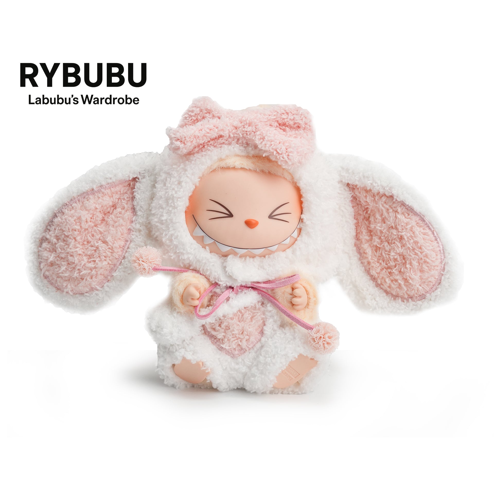 RYBUBU LABUBU vinyl sitting party, sweet silk, plush blind box cute baby clothes