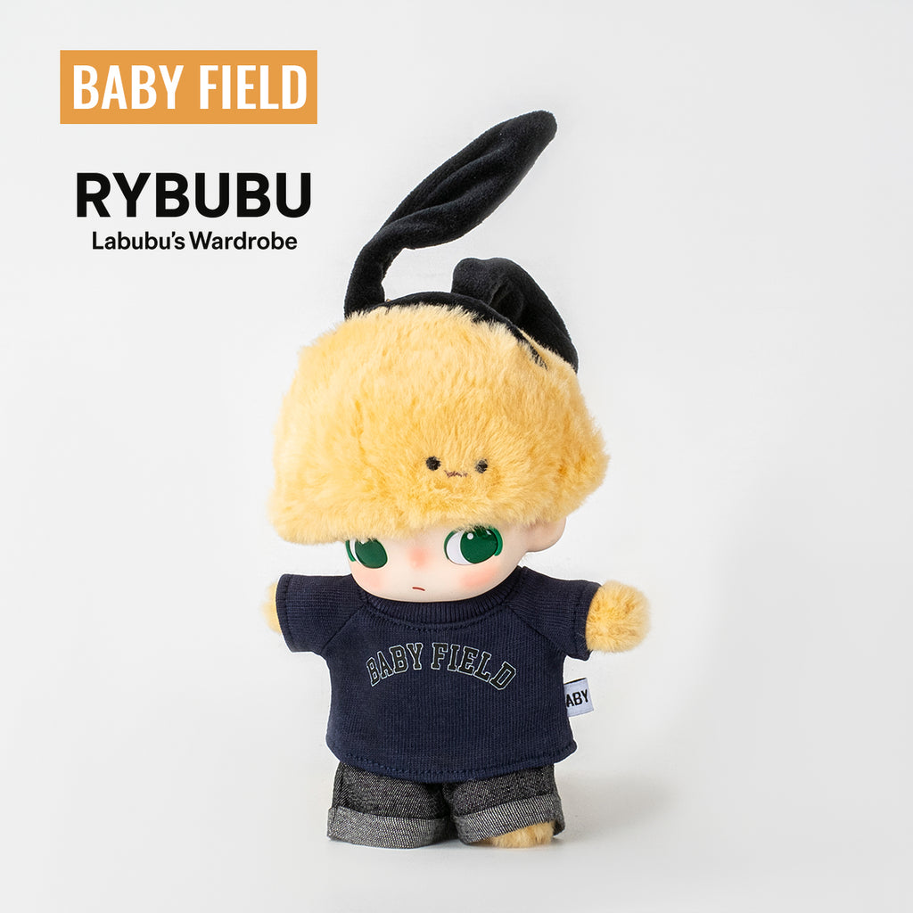 Rybubu × Babyfield doll clothes dimoo joint vinyl pendant baby clothes logo printing short sleeves
