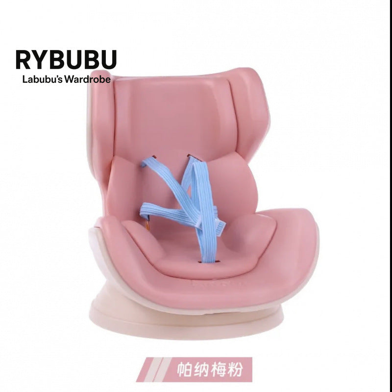 RYBUBU Doll Car Seat Display – Safety Style Accessory for Plush Toys
