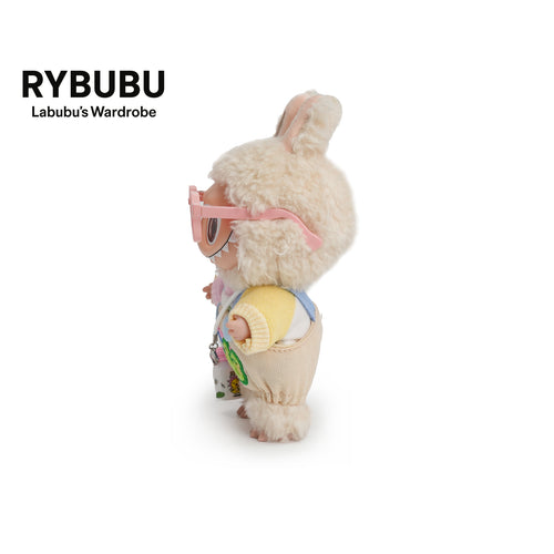 LABUBU vinyl heart macaron, plush blind box cute baby clothes