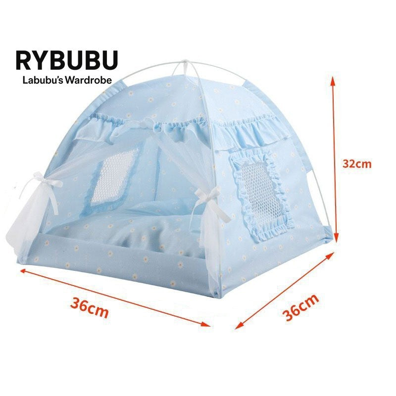 20Cm cotton doll bed furniture tent play house bjd small nest doll cute scene arrangement storage