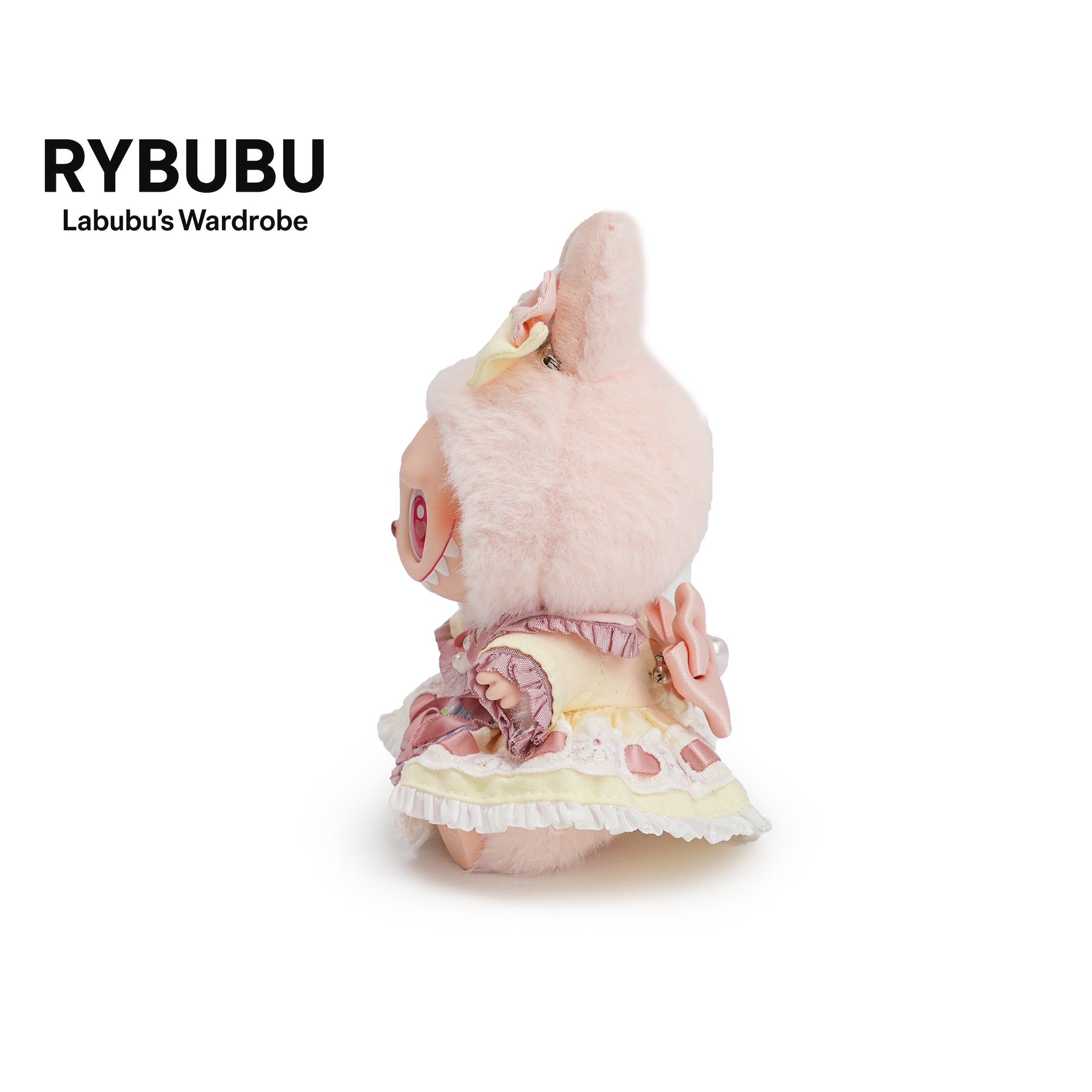 LABUBU vinyl sitting party, shy, plush blind box cute baby clothes