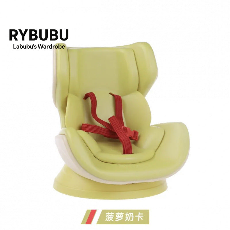 RYBUBU Doll Car Seat Display – Safety Style Accessory for Plush Toys