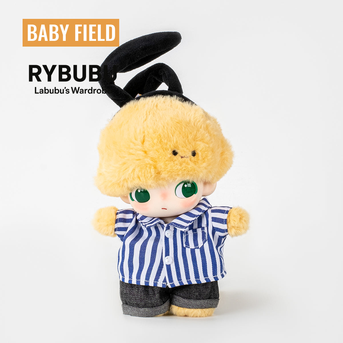 Rybubu × Babyfield doll clothes dimoo joint vinyl pendant baby clothes logo printing short sleeves
