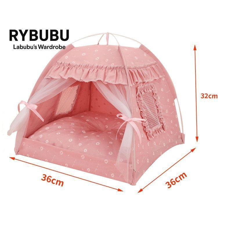 20Cm cotton doll bed furniture tent play house bjd small nest doll cute scene arrangement storage