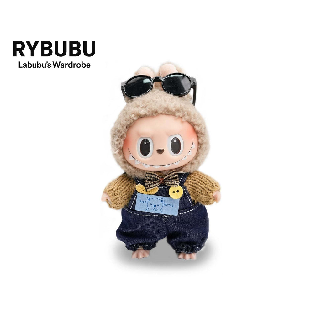 RYBUBU LABUBU vinyl sitting party, sweet silk, plush blind box cute baby clothes