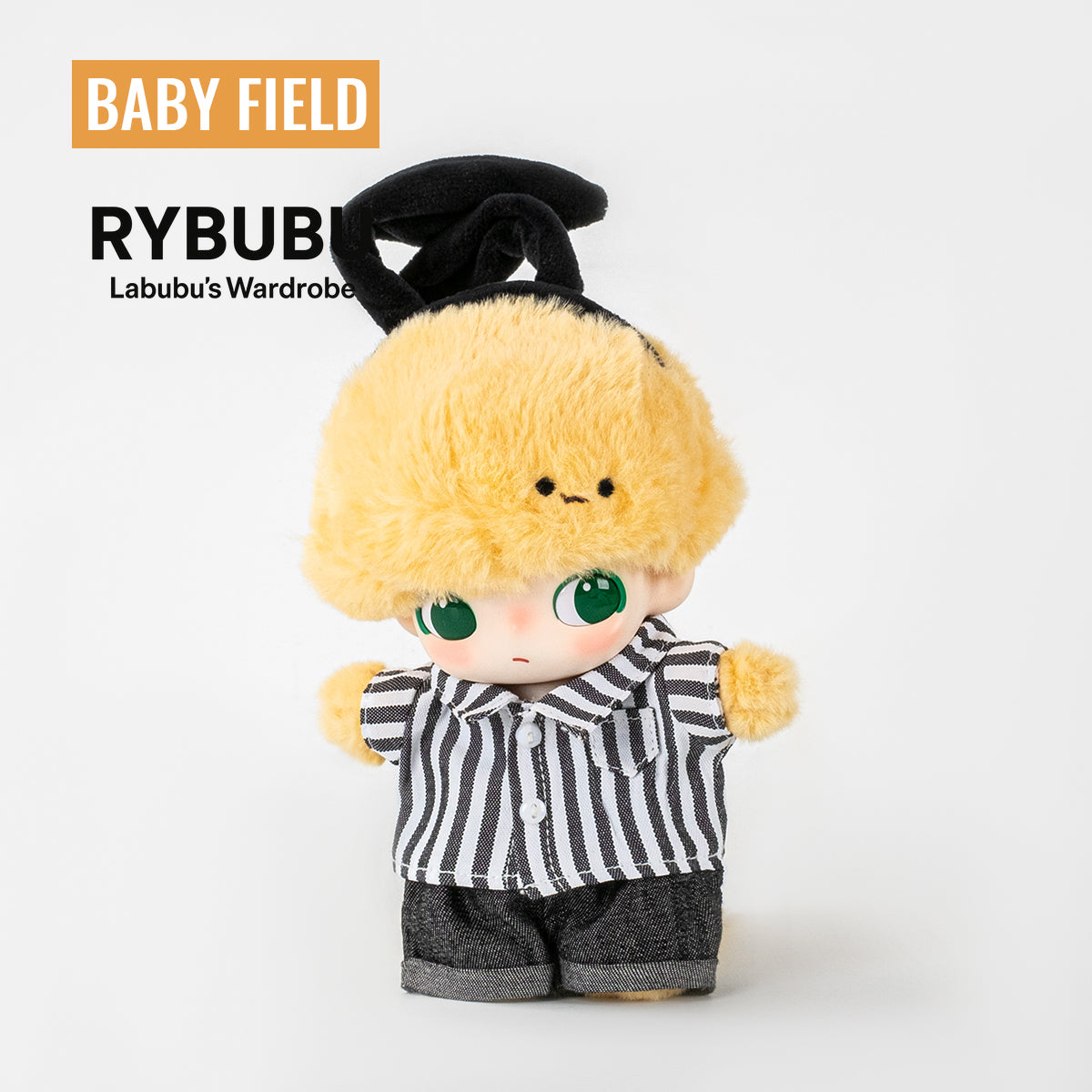Rybubu × Babyfield doll clothes dimoo joint vinyl pendant baby clothes logo printing short sleeves