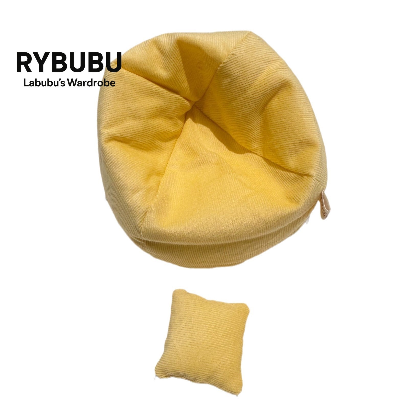 LABUBU doll sleeping doll lazy sofa 17CM lying chair sitting party accessories