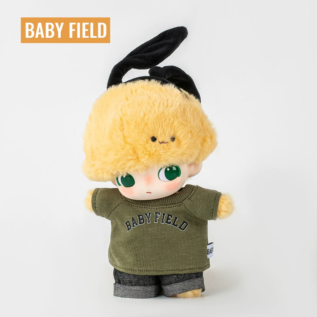 Rybubu × Babyfield doll clothes dimoo joint vinyl pendant baby clothes logo printing short sleeves