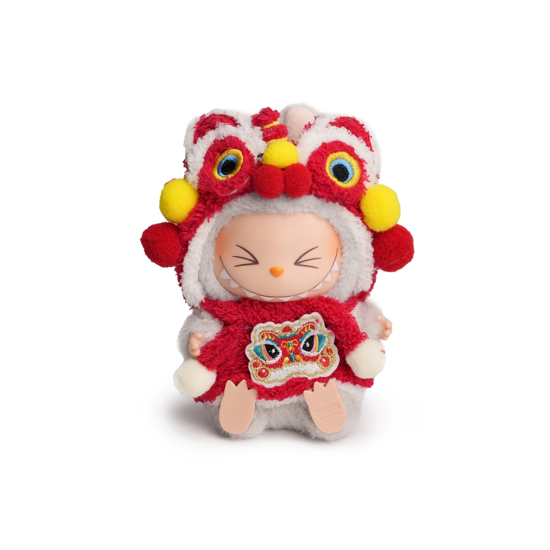 RYBUBU LABUBU vinyl sitting party, sweet silk, plush blind box cute baby clothes