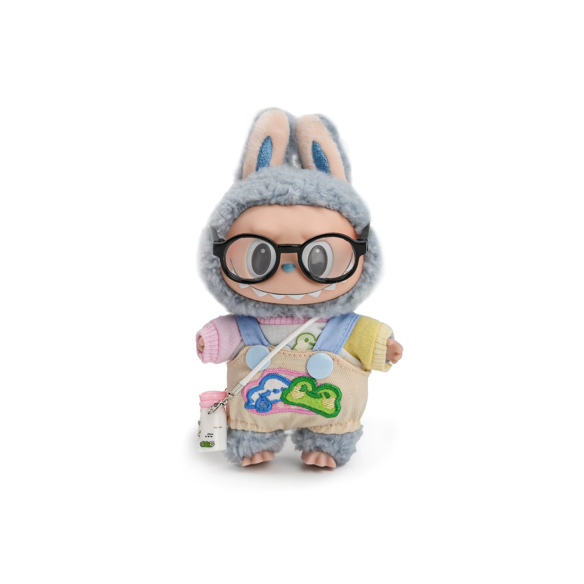 RYBUBU LABUBU vinyl sitting party, sweet silk, plush blind box cute baby clothes