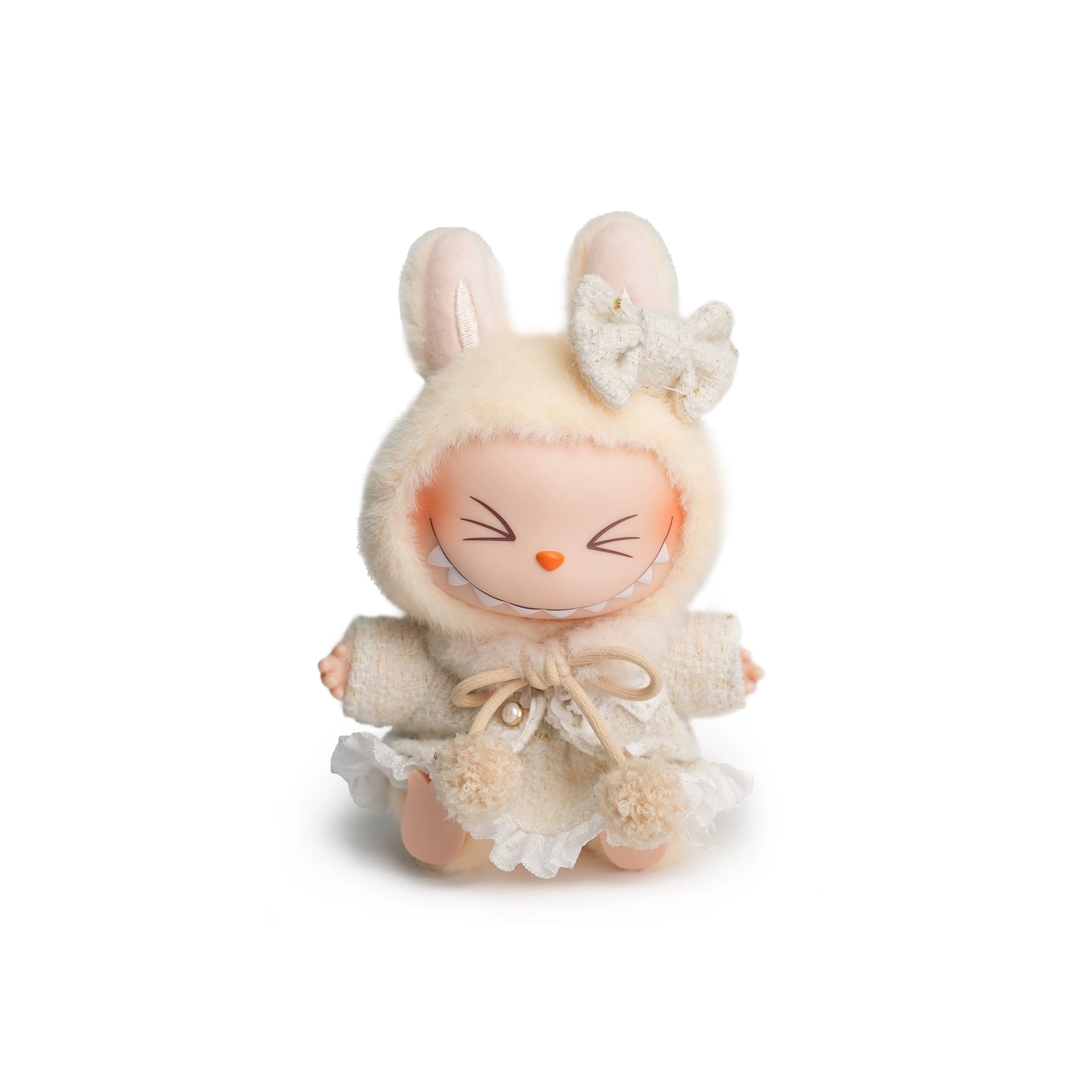 RYBUBU LABUBU vinyl sitting party, sweet silk, plush blind box cute baby clothes