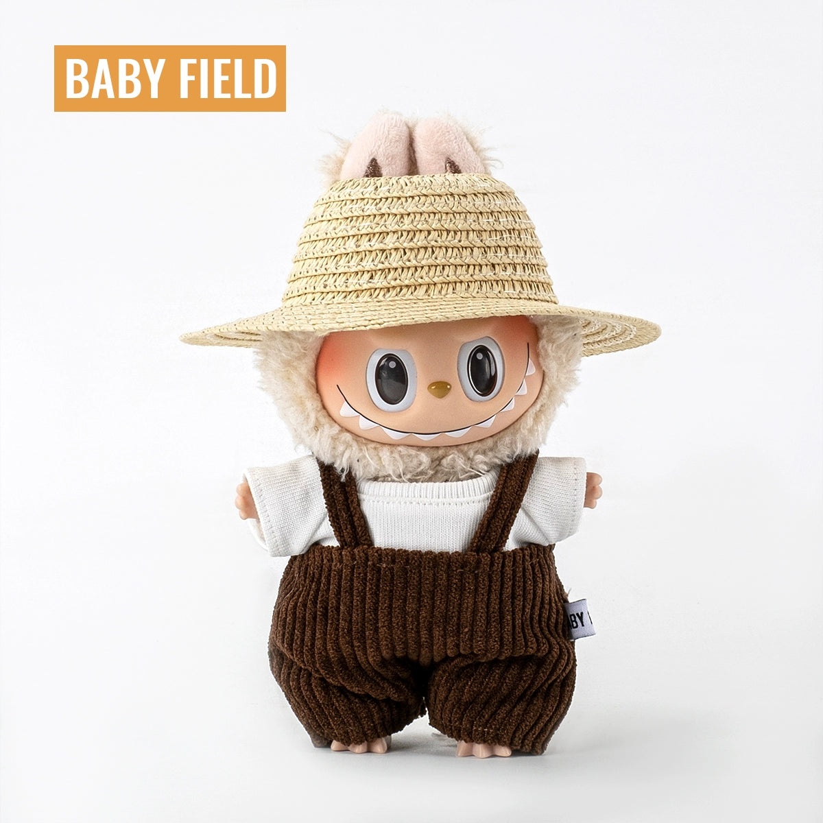 Rybubu × Babyfield labubu Macaron vinyl doll handmade clothes trendy baby clothes