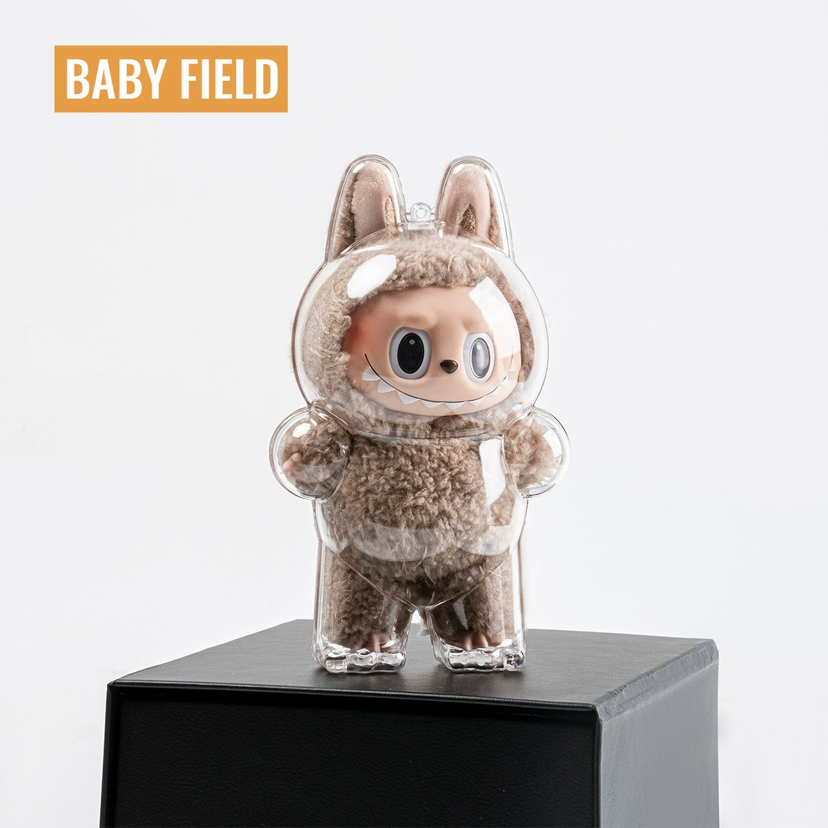 Rybubu × Babyfield labubu macaron transparent acrylic protective case display box