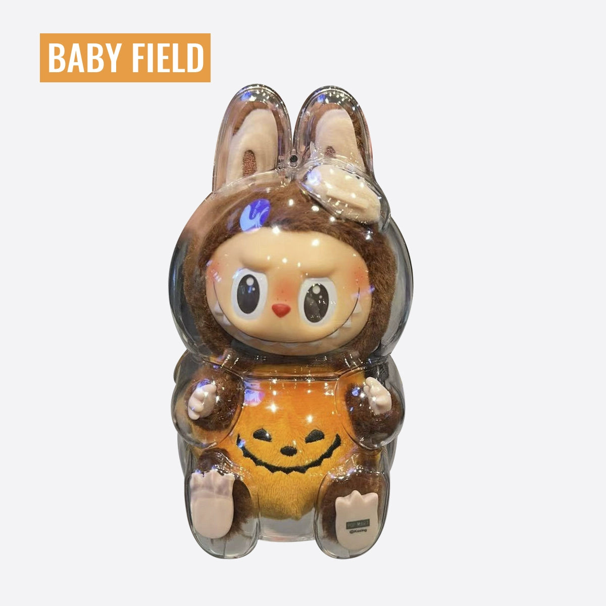Rybubu × Babyfield labubu macaron transparent acrylic protective case display box