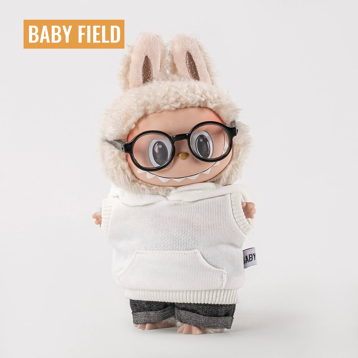 Rybubu × Babyfield labubu Macaron vinyl doll handmade clothes trendy baby clothes