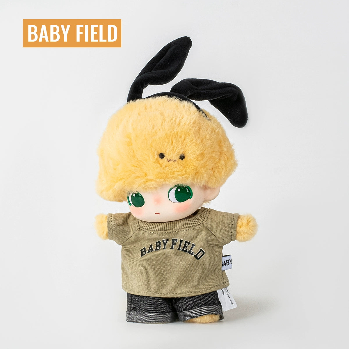 Rybubu × Babyfield doll clothes dimoo joint vinyl pendant baby clothes logo printing short sleeves