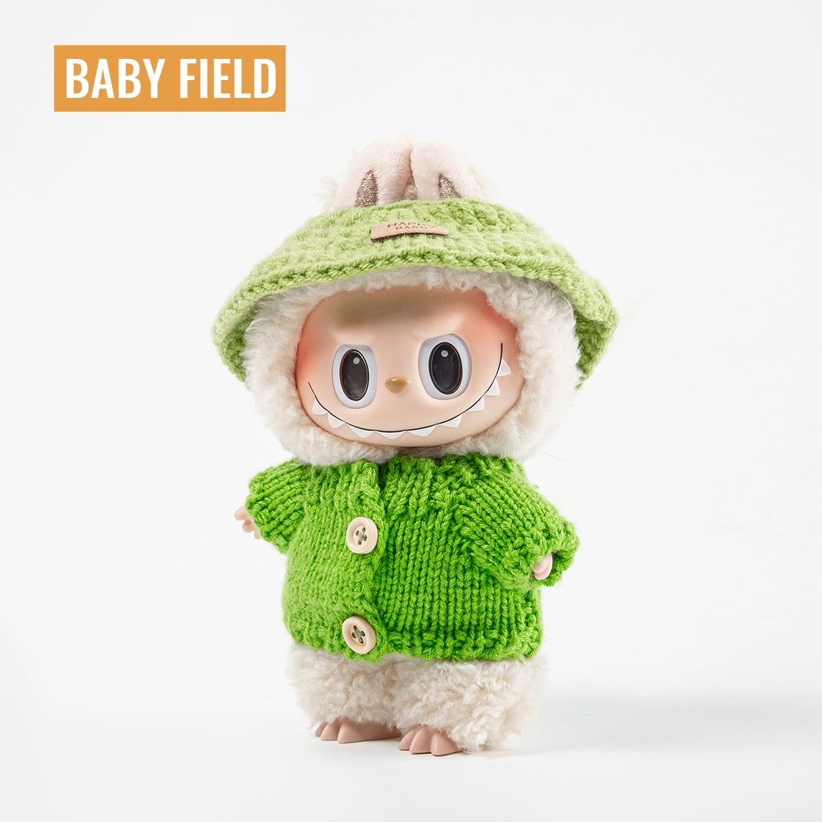 Rybubu × Babyfield labubu Macaron vinyl doll handmade clothes trendy baby clothes