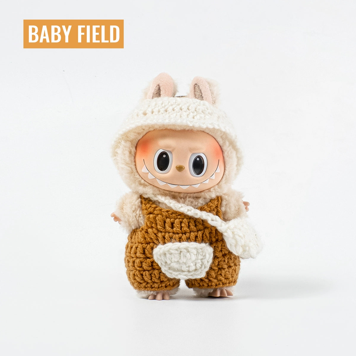 Rybubu × Babyfield labubu Macaron vinyl doll handmade clothes trendy baby clothes