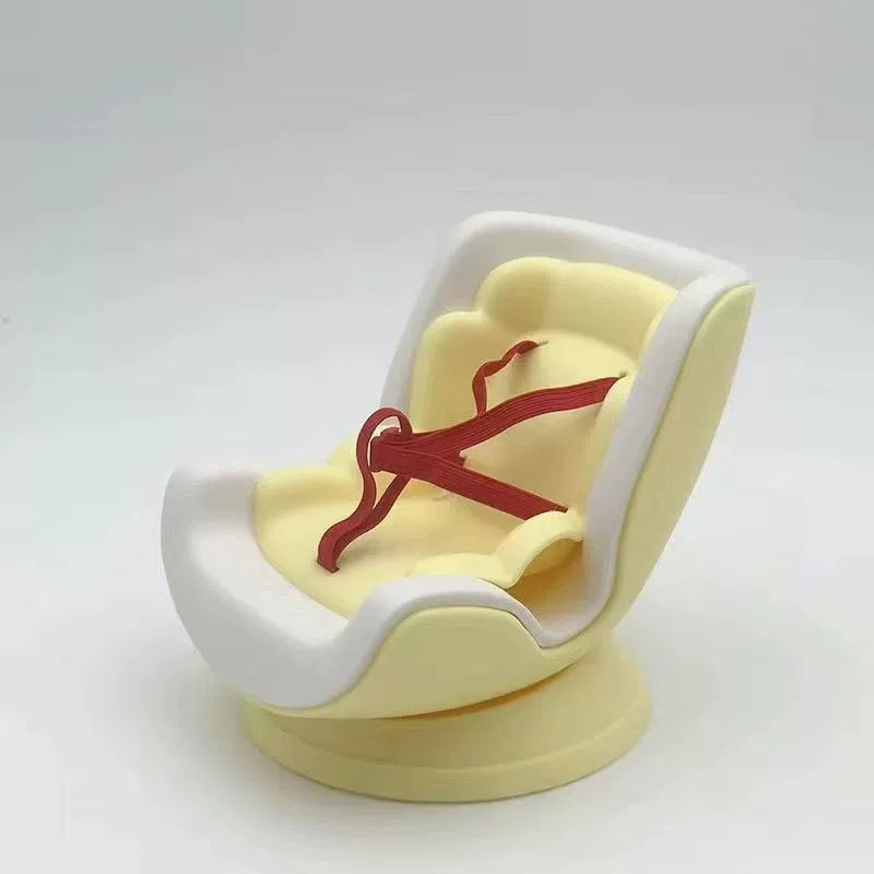 LABUBU car seat second generation sit party vinyl rabub car out trend seat