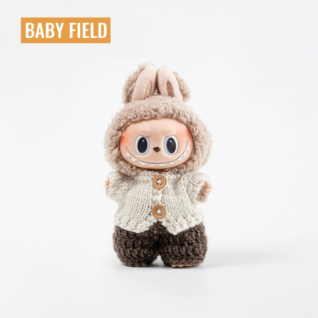 Rybubu × Babyfield labubu Macaron vinyl doll handmade clothes trendy baby clothes