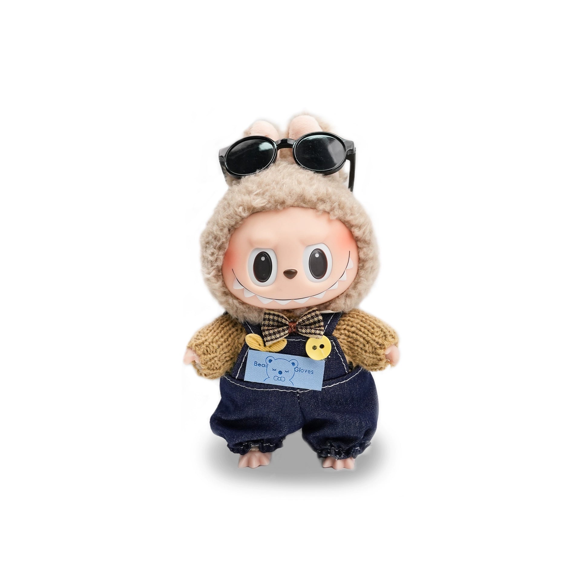 RYBUBU LABUBU vinyl sitting party, sweet silk, plush blind box cute baby clothes