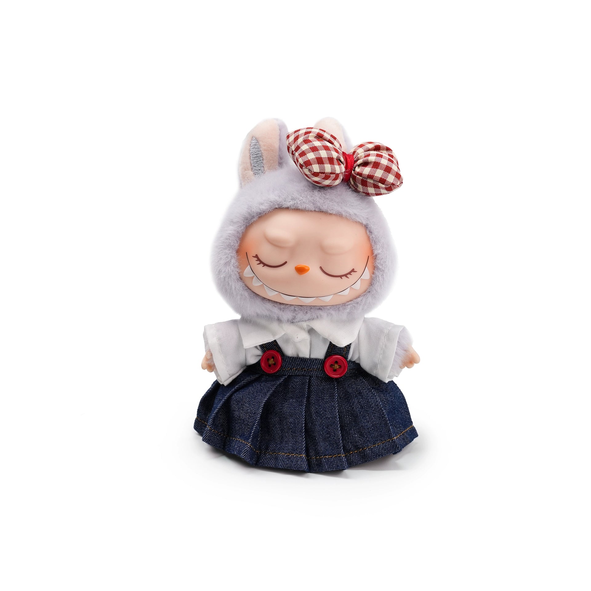 RYBUBU LABUBU vinyl sitting party, sweet silk, plush blind box cute baby clothes