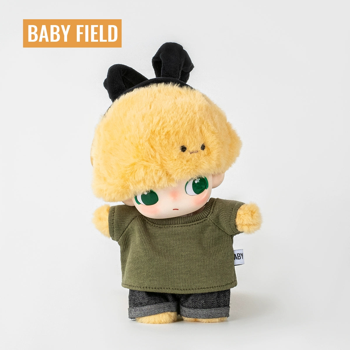Rybubu × Babyfield doll clothes dimoo joint vinyl pendant baby clothes logo printing short sleeves
