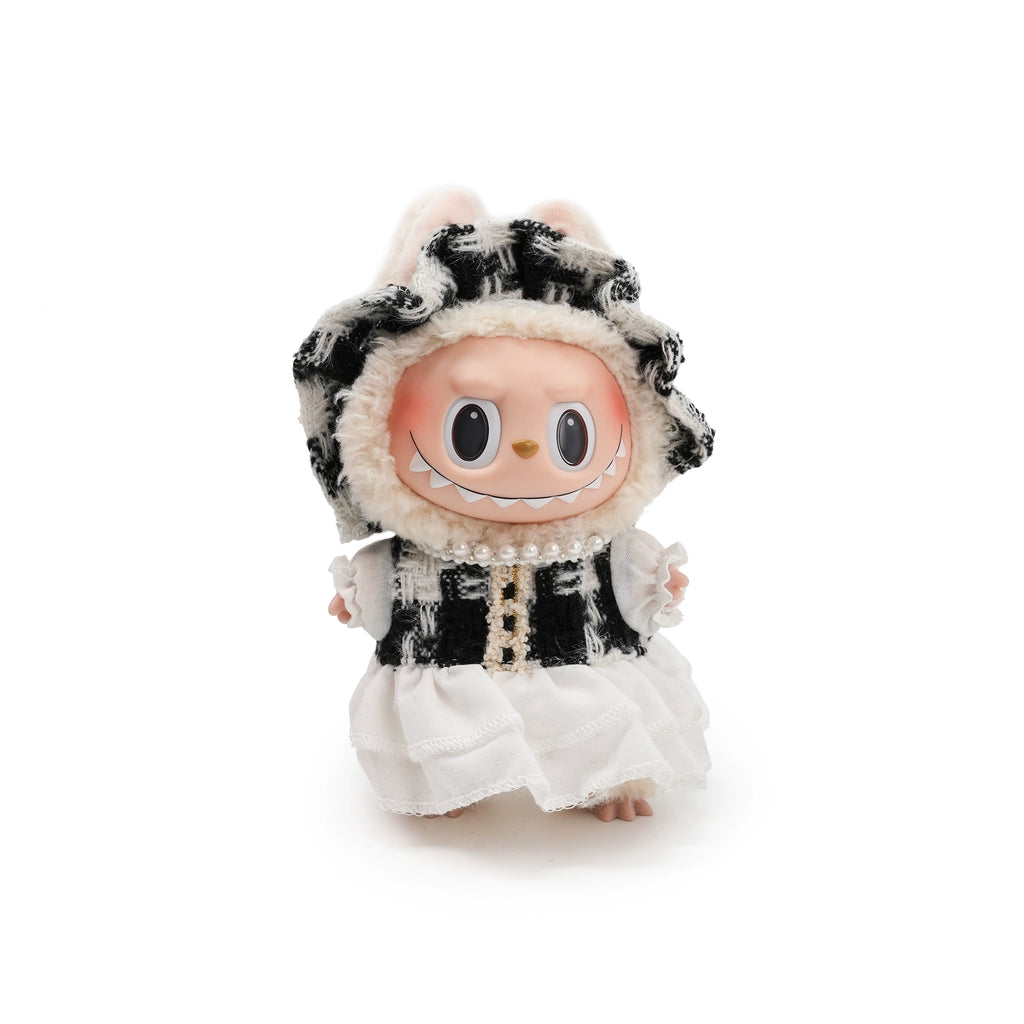 RYBUBU LABUBU vinyl sitting party, sweet silk, plush blind box cute baby clothes