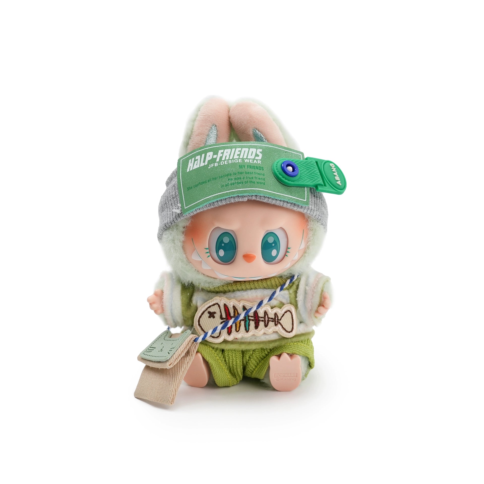 RYBUBU LABUBU vinyl sitting party, sweet silk, plush blind box cute baby clothes
