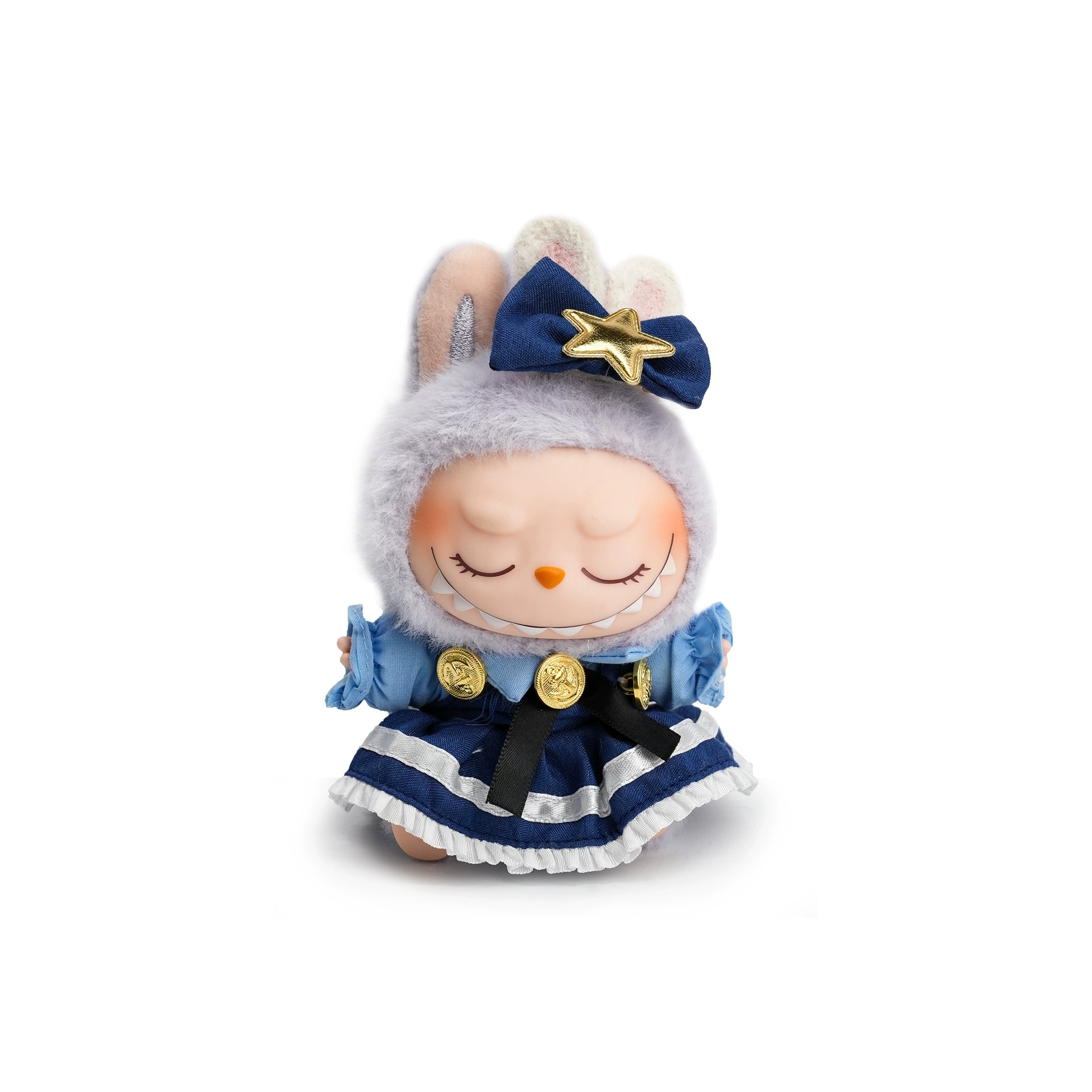 RYBUBU LABUBU vinyl sitting party, sweet silk, plush blind box cute baby clothes
