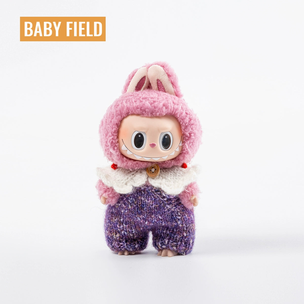 Rybubu × Babyfield labubu Macaron vinyl doll handmade clothes trendy baby clothes