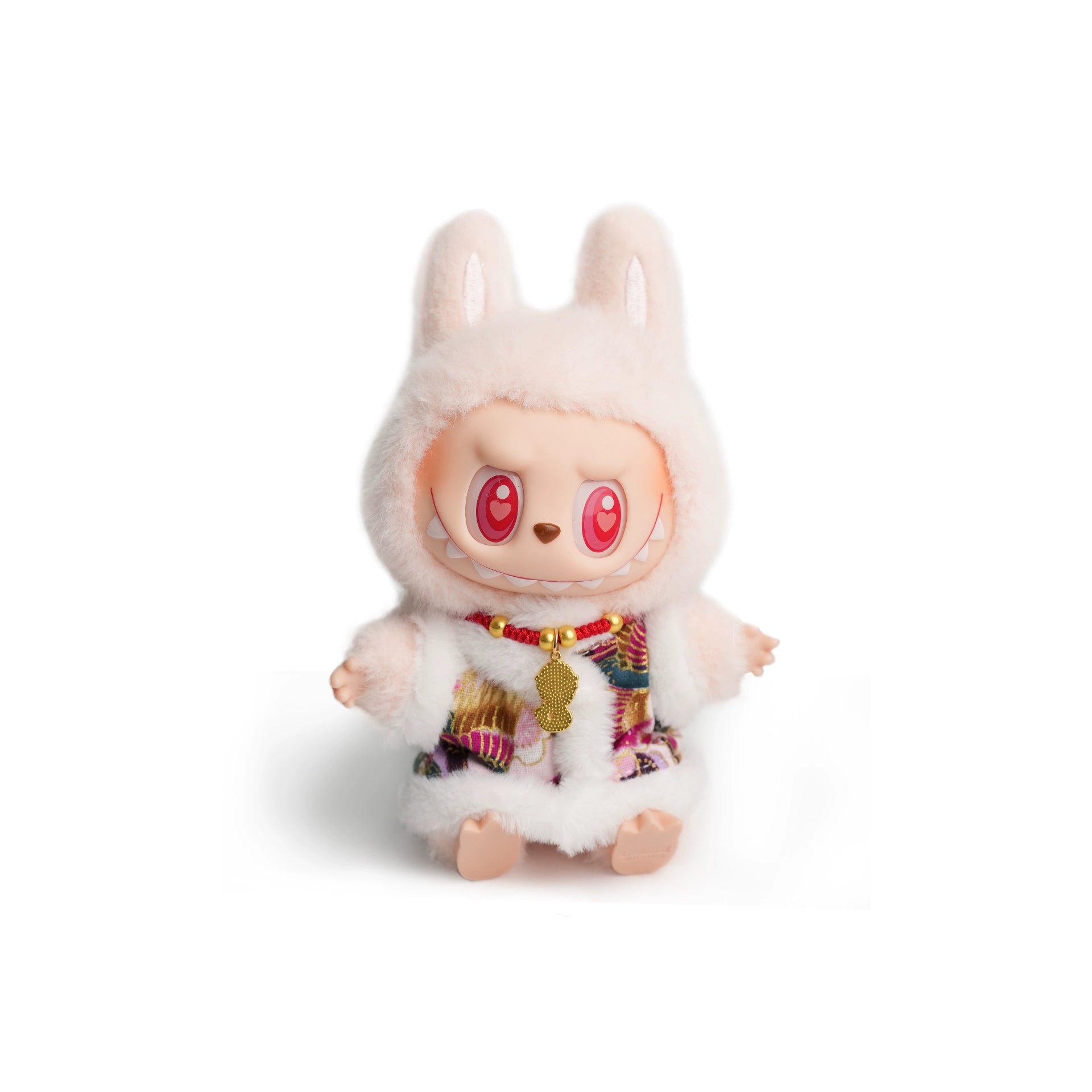 RYBUBU LABUBU vinyl sitting party, sweet silk, plush blind box cute baby clothes