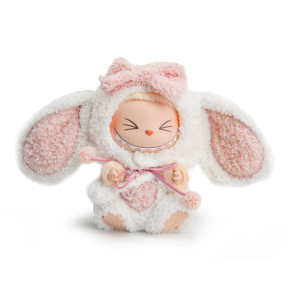 RYBUBU LABUBU vinyl sitting party, sweet silk, plush blind box cute baby clothes