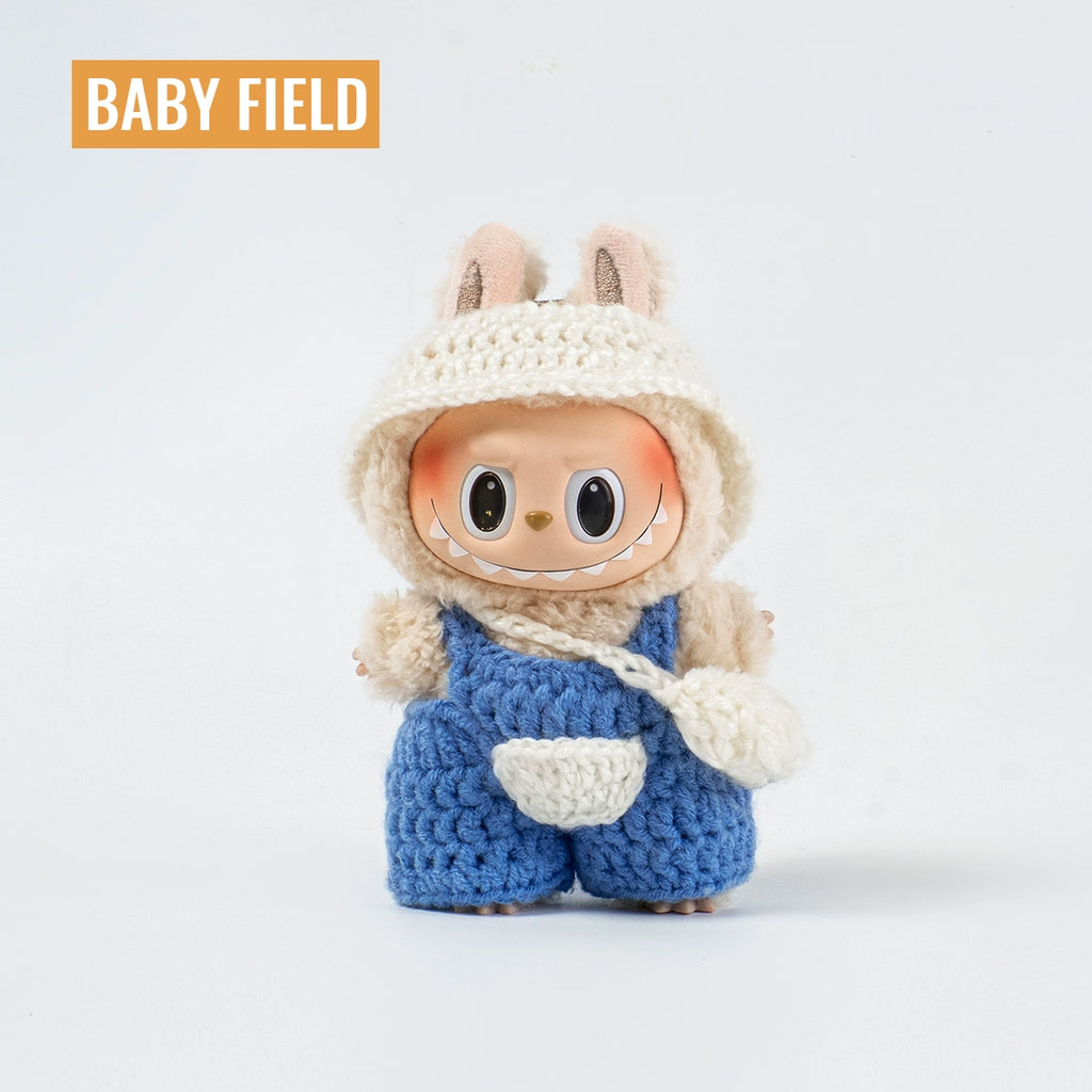 Rybubu × Babyfield labubu Macaron vinyl doll handmade clothes trendy baby clothes