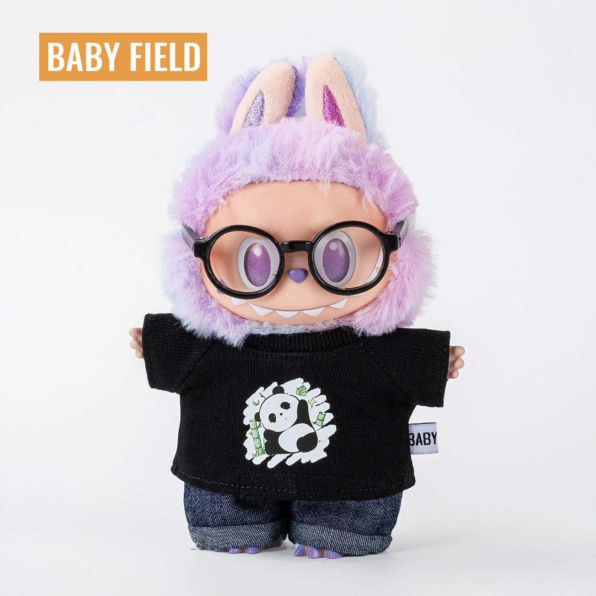 Rybubu × Babyfield baby clothes for labubu clothes 17cm first generation second generation third generation panda short sleeve