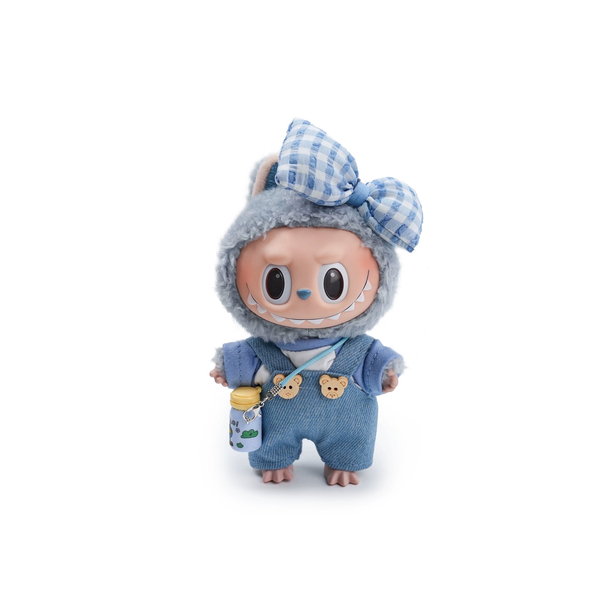 RYBUBU LABUBU vinyl sitting party, sweet silk, plush blind box cute baby clothes
