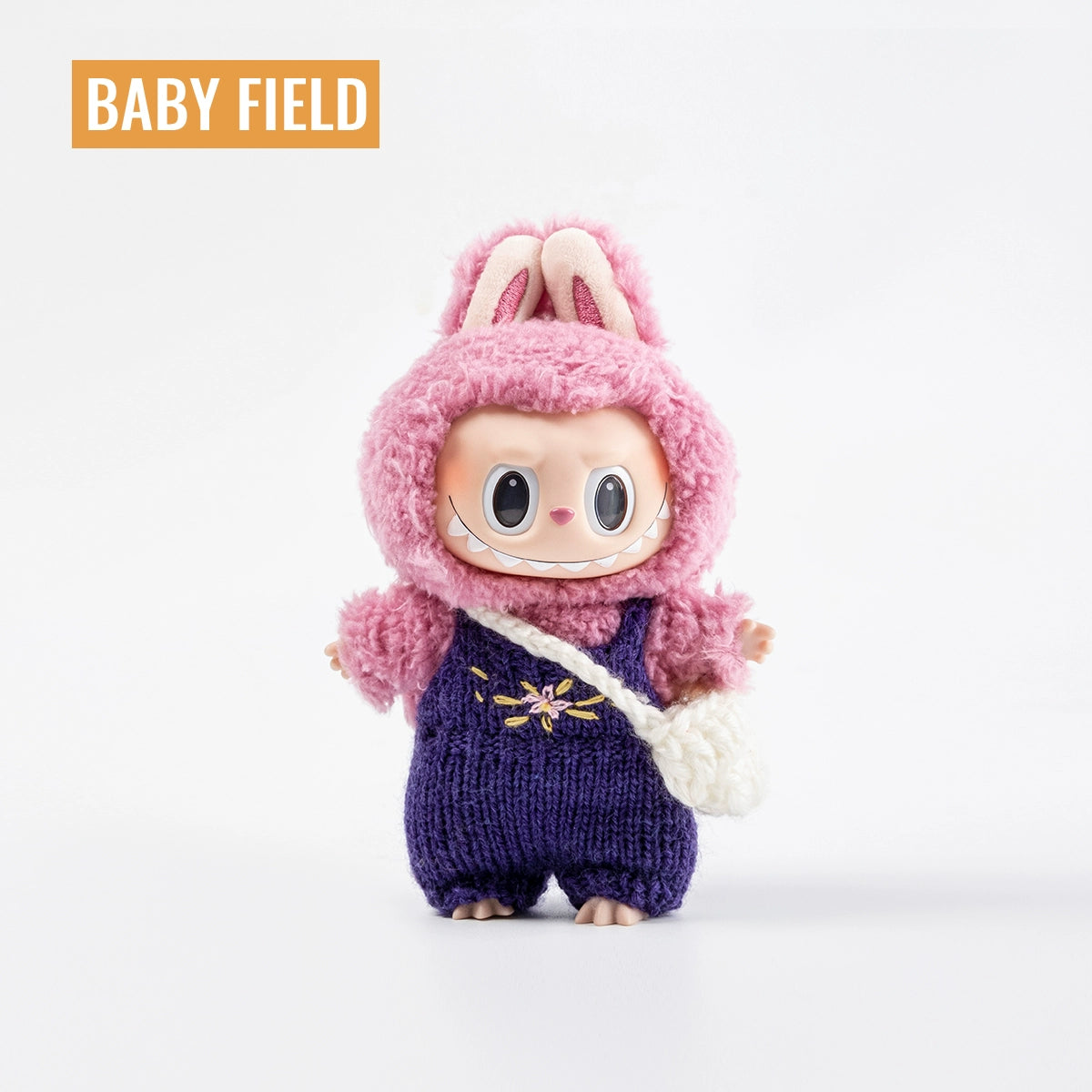 Rybubu × Babyfield labubu Macaron vinyl doll handmade clothes trendy baby clothes