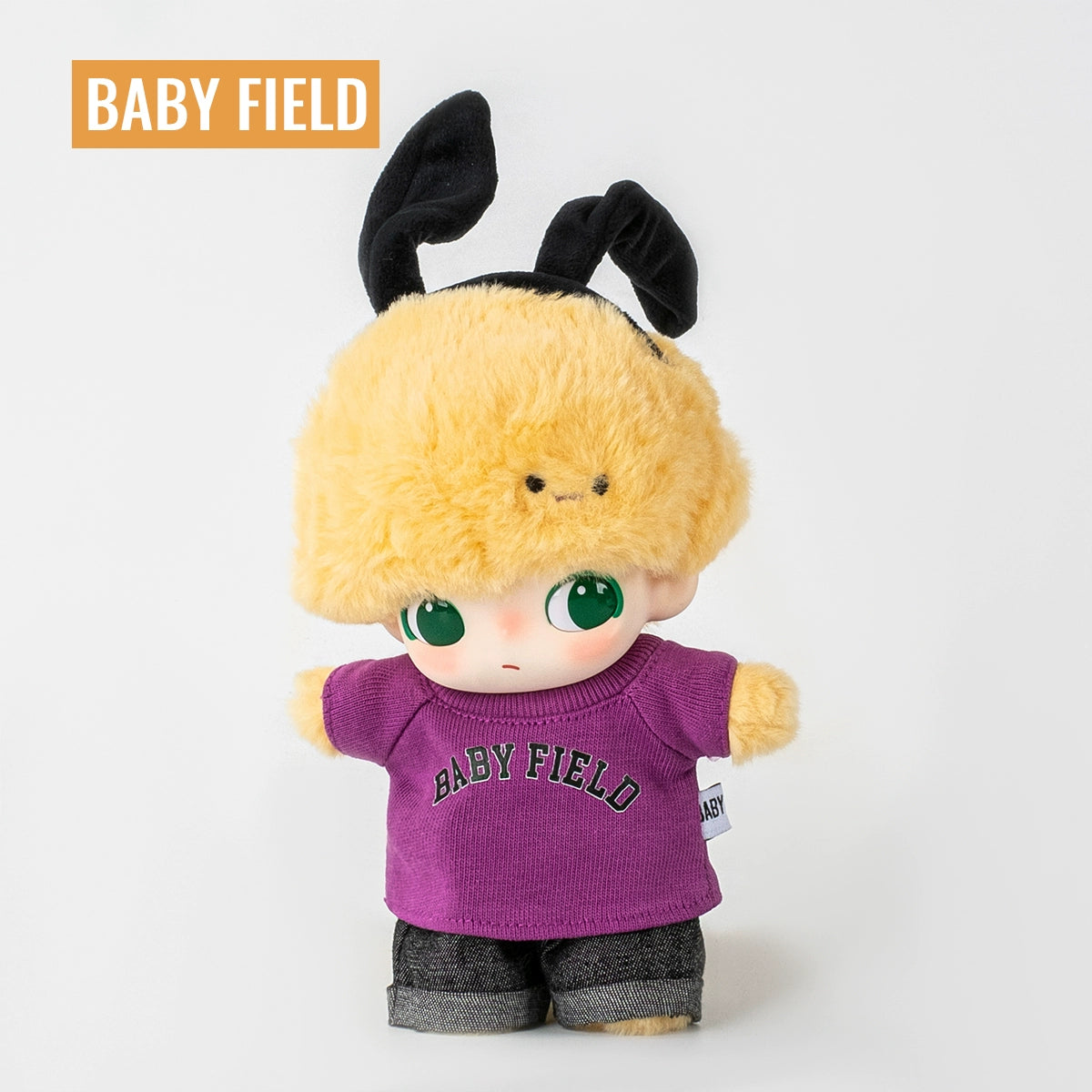 Rybubu × Babyfield doll clothes dimoo joint vinyl pendant baby clothes logo printing short sleeves