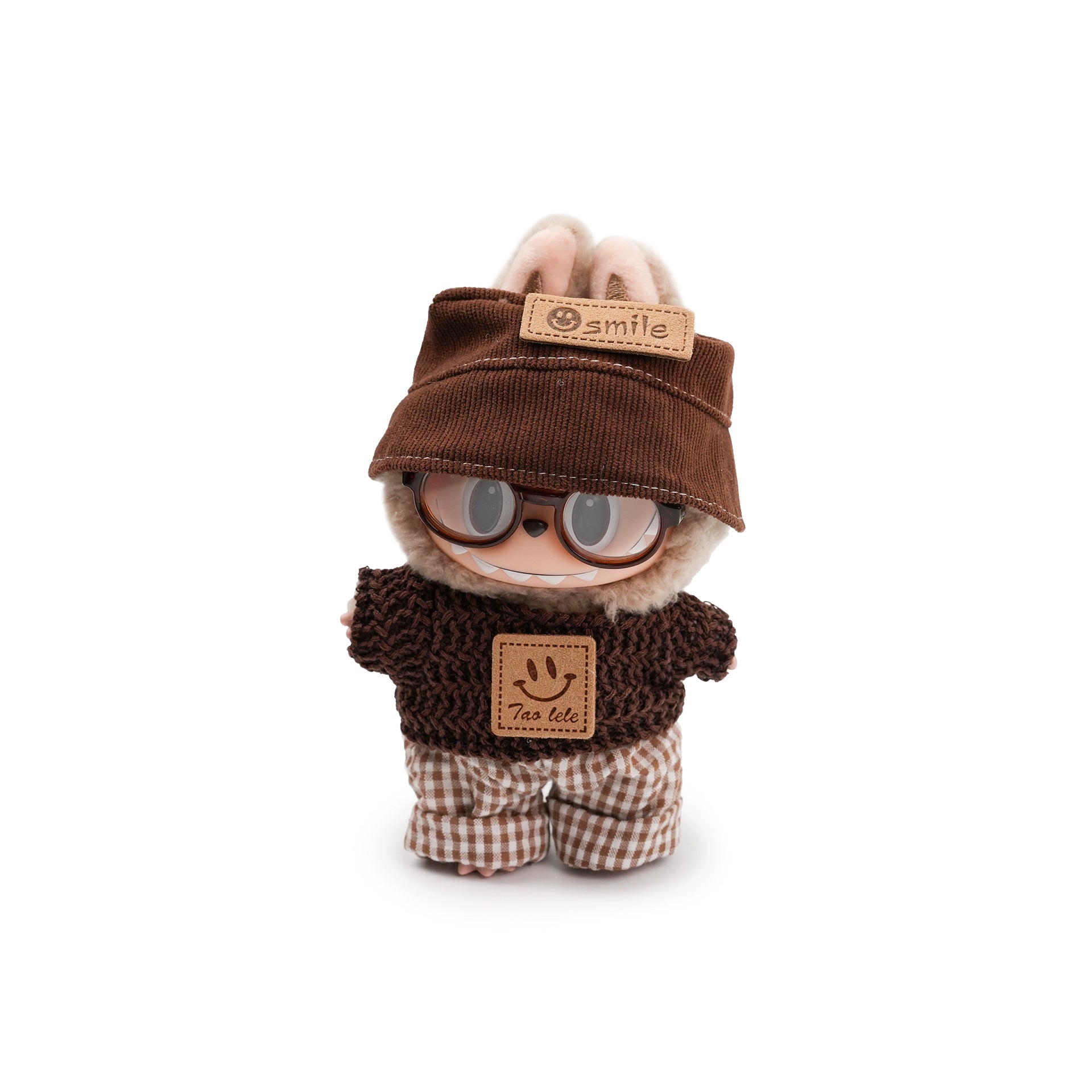 RYBUBU LABUBU vinyl sitting party, sweet silk, plush blind box cute baby clothes