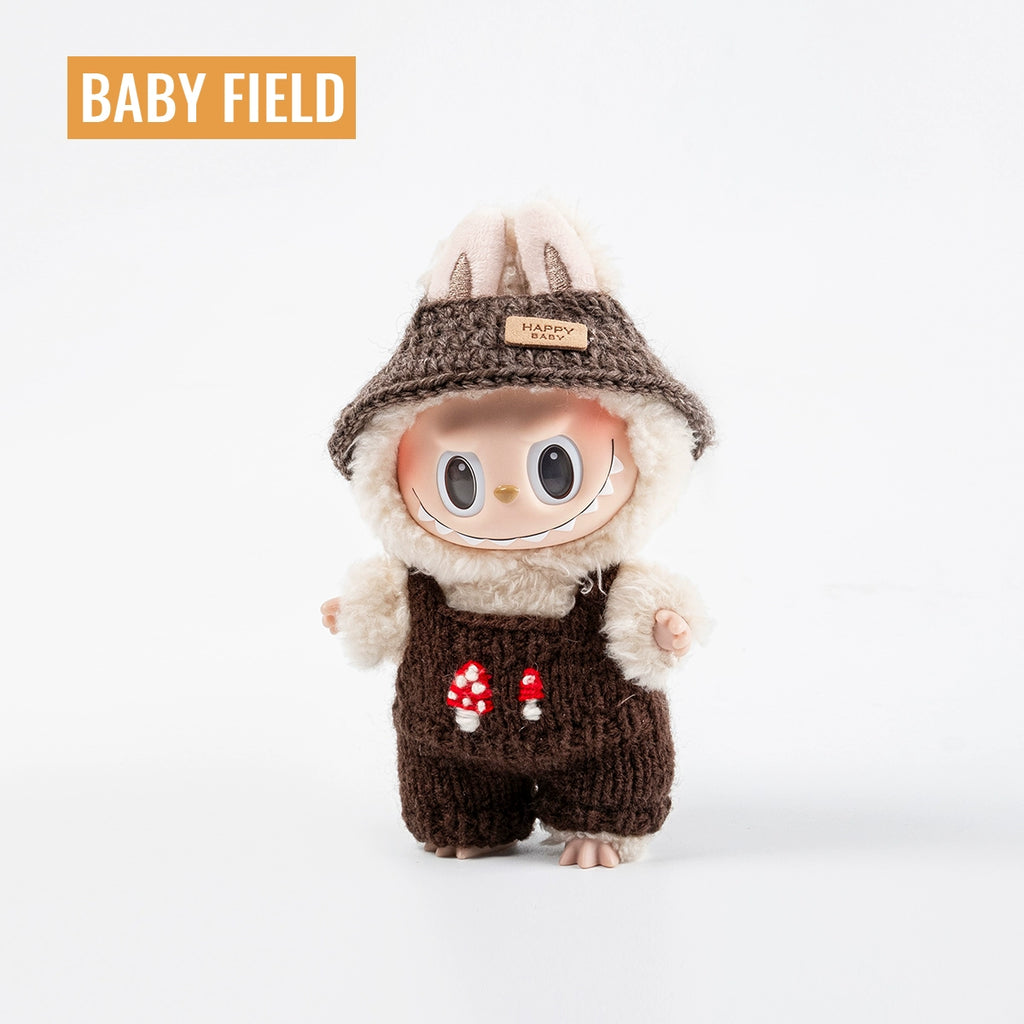 Rybubu × Babyfield labubu Macaron vinyl doll handmade clothes trendy baby clothes