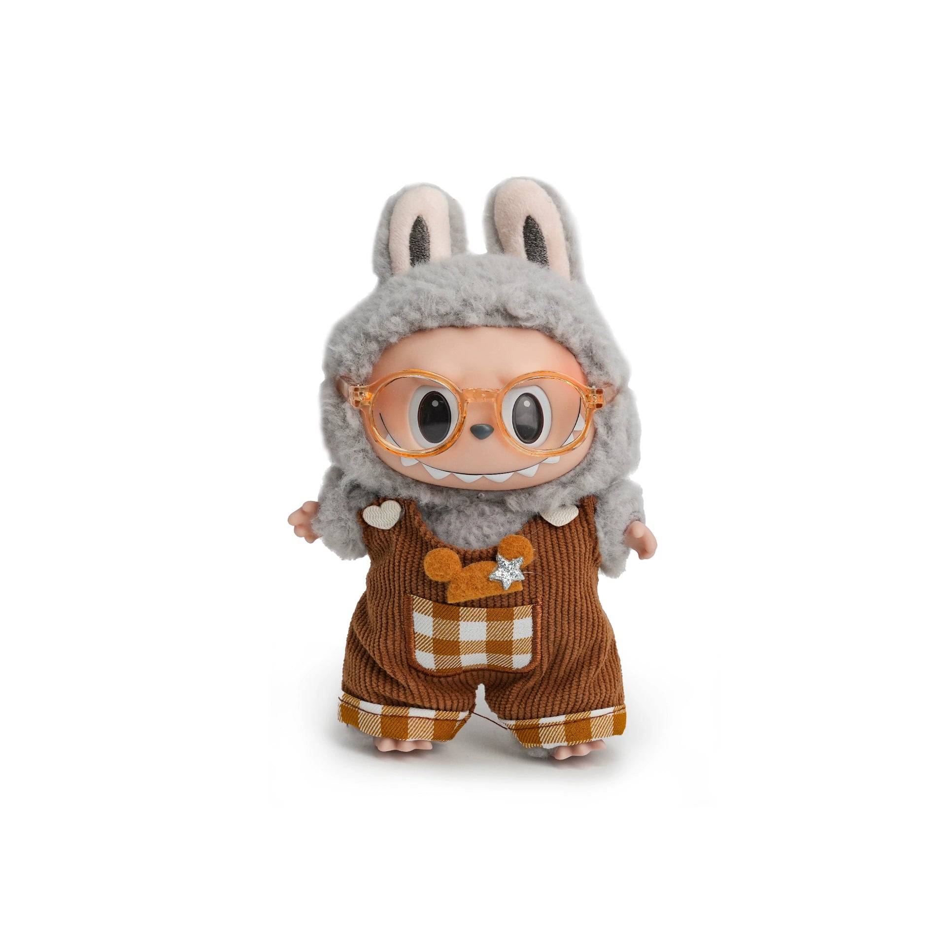 RYBUBU LABUBU vinyl sitting party, sweet silk, plush blind box cute baby clothes