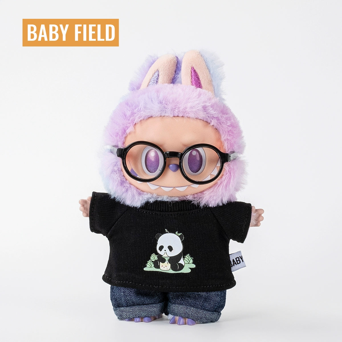 Rybubu × Babyfield baby clothes for labubu clothes 17cm first generation second generation third generation panda short sleeve