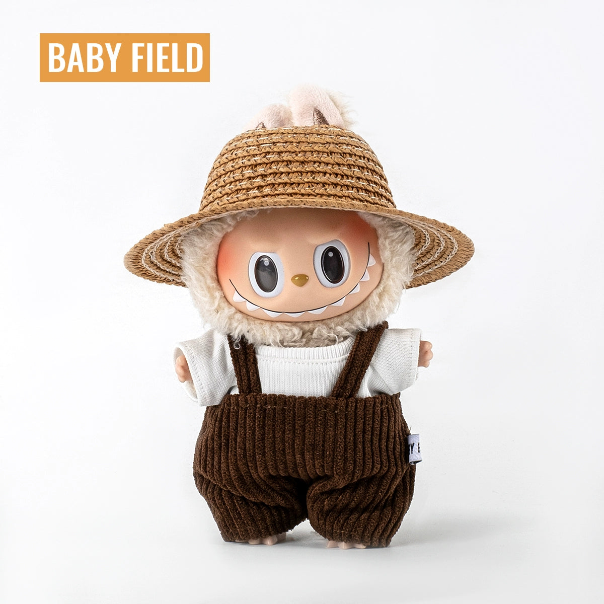Rybubu × Babyfield labubu Macaron vinyl doll handmade clothes trendy baby clothes