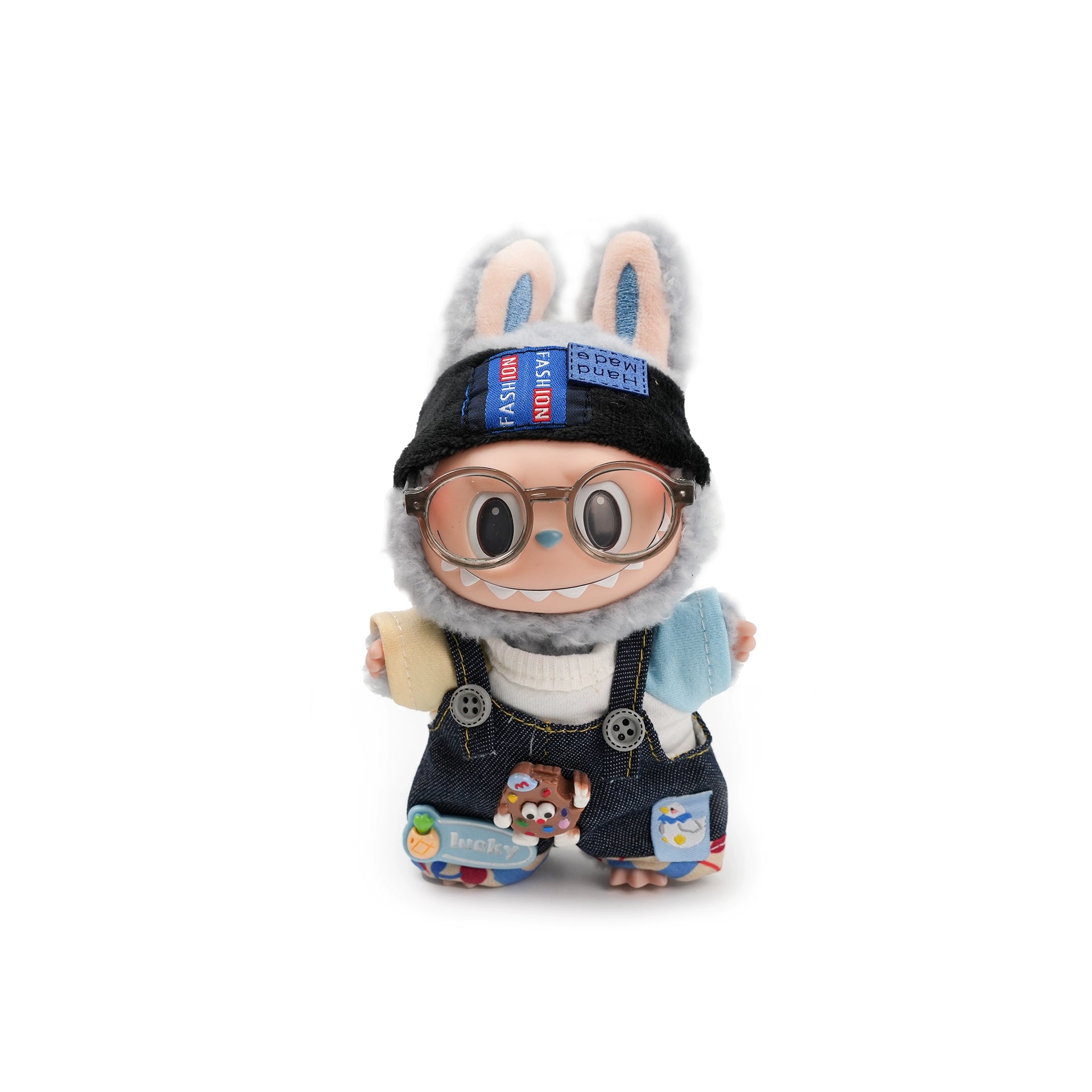 RYBUBU LABUBU vinyl sitting party, sweet silk, plush blind box cute baby clothes