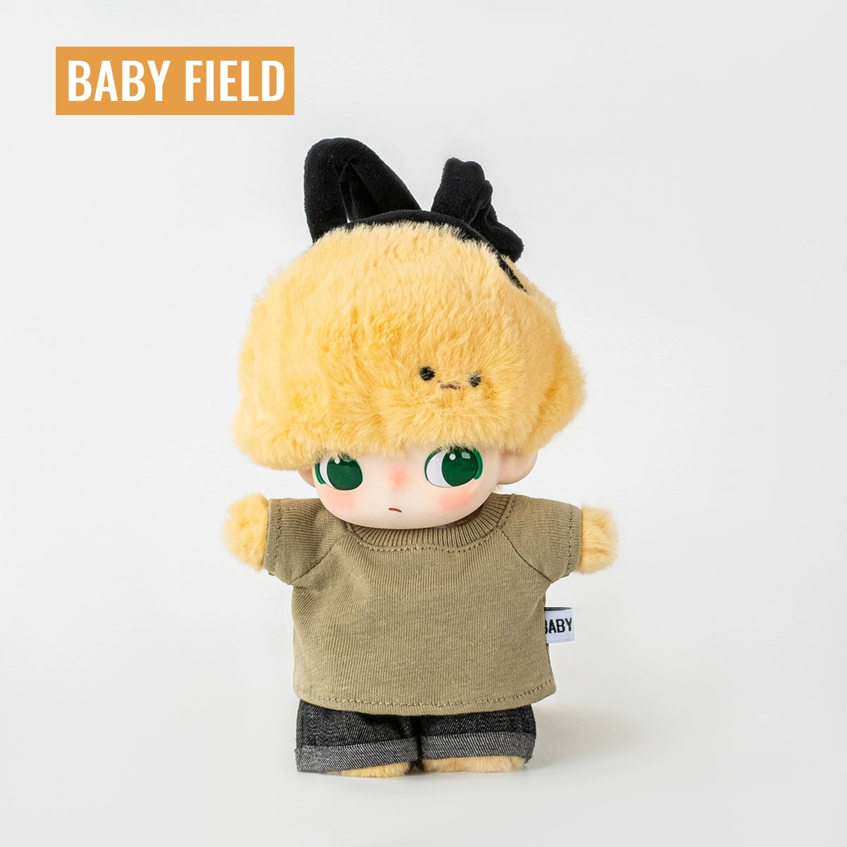 Rybubu × Babyfield doll clothes dimoo joint vinyl pendant baby clothes logo printing short sleeves