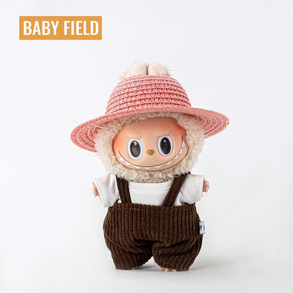 Rybubu × Babyfield labubu Macaron vinyl doll handmade clothes trendy baby clothes